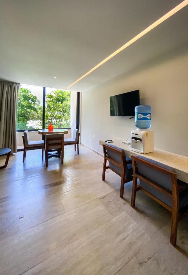 Big Studio At Kaab By The Beach With Roof Top Pool, Sauna And Jacuzzi Near Paseo Del Carmen Mall Playa del Carmen Exterior foto