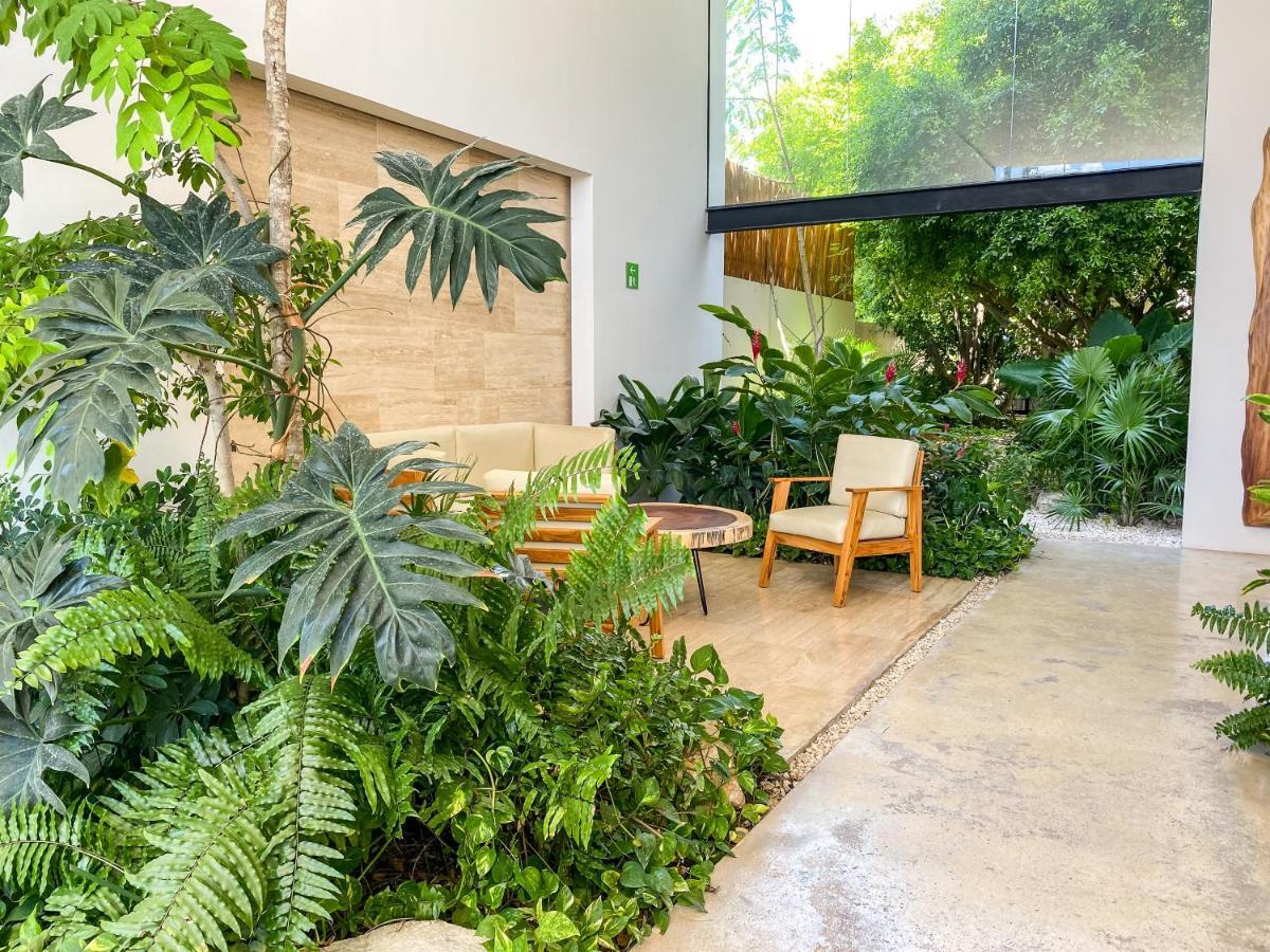 Big Studio At Kaab By The Beach With Roof Top Pool, Sauna And Jacuzzi Near Paseo Del Carmen Mall Playa del Carmen Exterior foto
